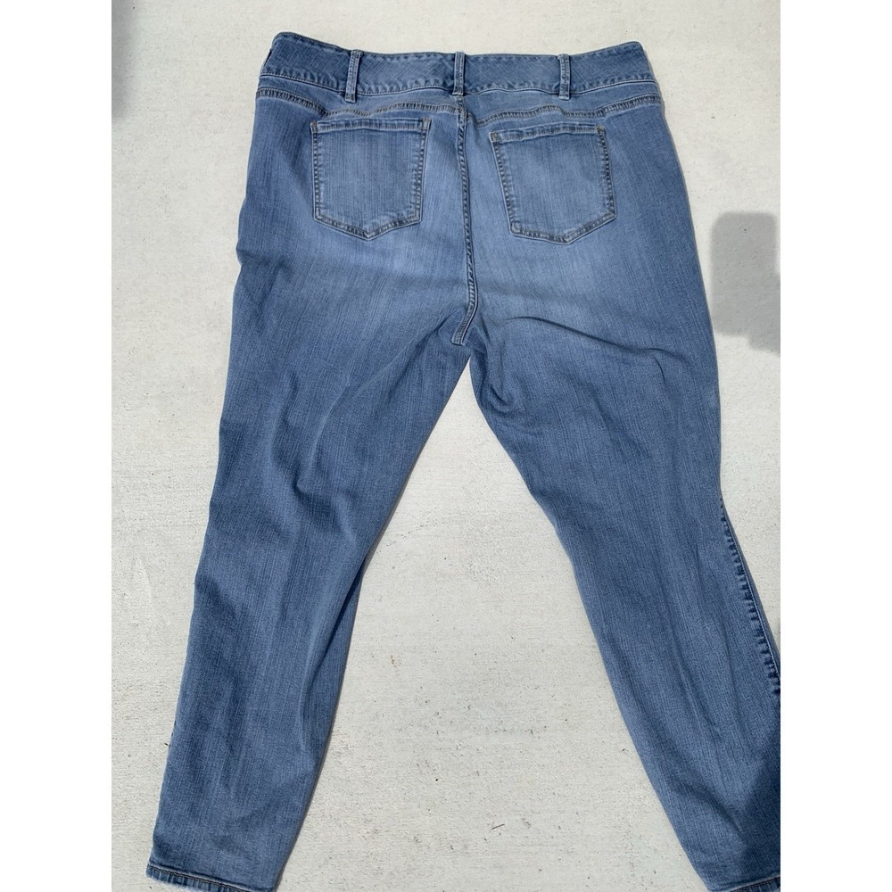 Torrid Premium Jegging Jeans Womens 24R Light Wash Distressed Stretch Skinny - Picture 13 of 16